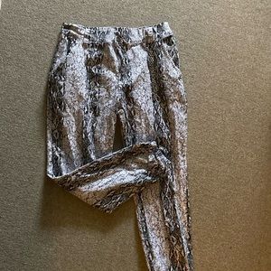 Fashion Nova snakeskin pint jogger pants